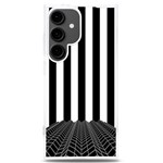 Stripes Geometric Pattern Digital Art Art Abstract Abstract Art Samsung Galaxy S24 Plus 6.7 Inch TPU UV Case Front