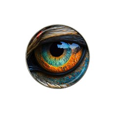 Eye Bird Feathers Vibrant Hat Clip Ball Marker (10 Pack) by Hannah976