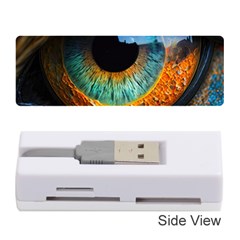 Eye Bird Feathers Vibrant Memory Card Reader (stick) by Hannah976