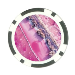 Texture Pink Pattern Paper Grunge Poker Chip Card Guard by Ndabl3x