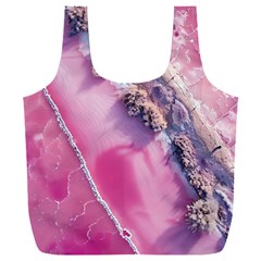 Texture Pink Pattern Paper Grunge Full Print Recycle Bag (xxxl) by Ndabl3x