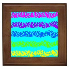 Abstract Design Pattern Framed Tile by Ndabl3x