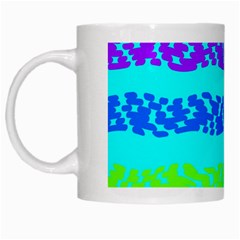 Abstract Design Pattern White Mug by Ndabl3x