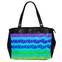 Abstract Design Pattern Oversize Office Handbag