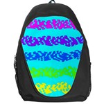 Abstract Design Pattern Backpack Bag Front