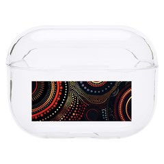 Abstract Geometric Pattern Hard Pc Airpods Pro Case by Ndabl3x