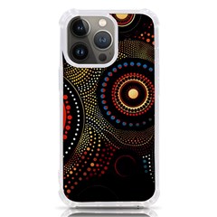 Abstract Geometric Pattern Iphone 13 Pro Tpu Uv Print Case by Ndabl3x