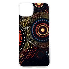 Abstract Geometric Pattern Iphone 15 Pro Tpu Uv Print Case