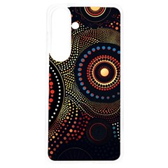 Abstract Geometric Pattern Samsung Galaxy S24 6 2 Inch Tpu Uv Case by Ndabl3x