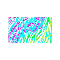 Animal Print Bright Abstract Sticker Rectangular (10 Pack) by Ndabl3x