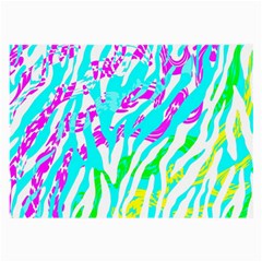 Animal Print Bright Abstract Large Glasses Cloth by Ndabl3x