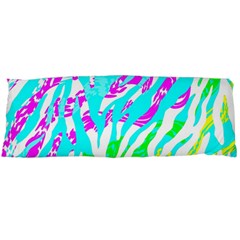 Animal Print Bright Abstract Body Pillow Case (dakimakura) by Ndabl3x