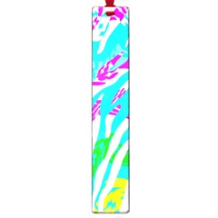 Animal Print Bright Abstract Large Book Marks by Ndabl3x