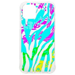 Animal Print Bright Abstract Iphone 12/12 Pro Tpu Uv Print Case by Ndabl3x