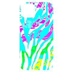 Animal Print Bright Abstract Iphone 14 Plus Black Uv Print Case by Ndabl3x