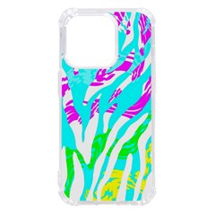 Animal Print Bright Abstract Iphone 14 Pro Tpu Uv Print Case by Ndabl3x