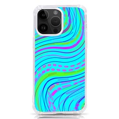 Pattern Swirl Pink Green Aqua Iphone 14 Pro Max Tpu Uv Print Case by Ndabl3x