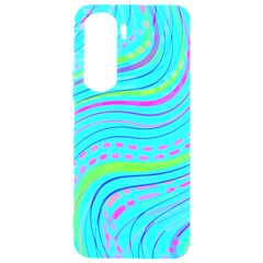 Pattern Swirl Pink Green Aqua Samsung Galaxy S24 Plus 6 7 Inch Black Tpu Uv Case by Ndabl3x