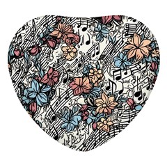 7bbf2620-c583-4b5b-b343-7748628ee7df Heart Glass Fridge Magnet (4 Pack) by RiverRootsReggae