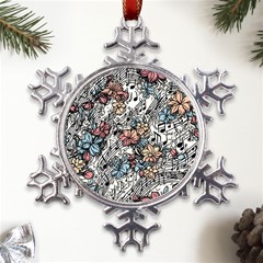 7bbf2620-c583-4b5b-b343-7748628ee7df Metal Large Snowflake Ornament by RiverRootsReggae