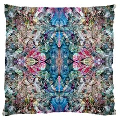 Turquoise Arabesque 16  Baby Flannel Cushion Case (two Sides)