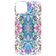 Turquoise Arabesque Iphone 15 Pro Black Uv Print Pc Hardshell Case by kaleidomarblingart