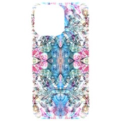 Turquoise Arabesque Iphone 15 Pro Max Black Uv Print Pc Hardshell Case