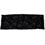 Midnight Blossom Elegance Black Backgrond Body Pillow Case (Dakimakura) Body Pillow Case