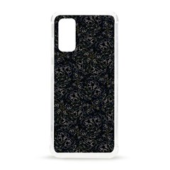 Midnight Blossom Elegance Black Backgrond Samsung Galaxy S20 6 2 Inch Tpu Uv Case by dflcprintsclothing