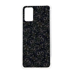 Midnight Blossom Elegance Black Backgrond Samsung Galaxy S20 Plus 6 7 Inch Tpu Uv Case by dflcprintsclothing