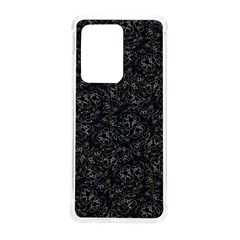 Midnight Blossom Elegance Black Backgrond Samsung Galaxy S20 Ultra 6 9 Inch Tpu Uv Case by dflcprintsclothing