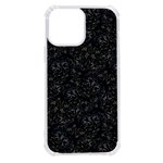 Midnight Blossom Elegance Black Backgrond iPhone 13 Pro Max TPU UV Print Case Front