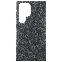 Midnight Blossom Elegance Black Backgrond Samsung Galaxy S24 Ultra 6 9 Inch Black Tpu Uv Case by dflcprintsclothing