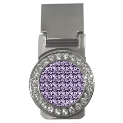 Purple Roses 1 Purple Roses Money Clips (CZ) 