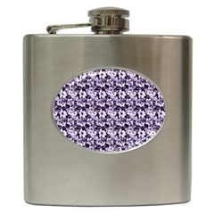 Purple Roses 1 Purple Roses Hip Flask (6 oz)