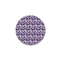 Purple Roses 1 Purple Roses Golf Ball Marker