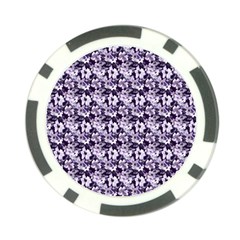 Purple Roses 1 Purple Roses Poker Chip Card Guard