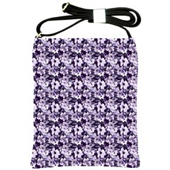 Purple Roses 1 Purple Roses Shoulder Sling Bag