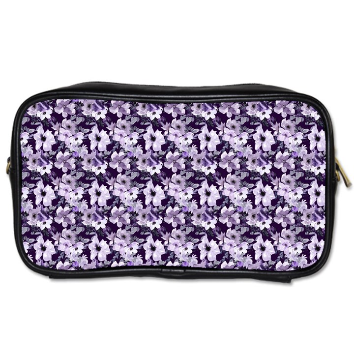 Purple Roses 1 Purple Roses Toiletries Bag (Two Sides)