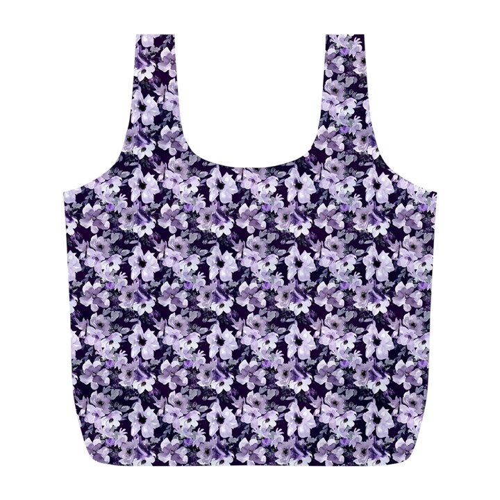 Purple Roses 1 Purple Roses Full Print Recycle Bag (L)