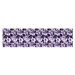 Purple Roses 1 Purple Roses Oblong Satin Scarf (16  X 60 )