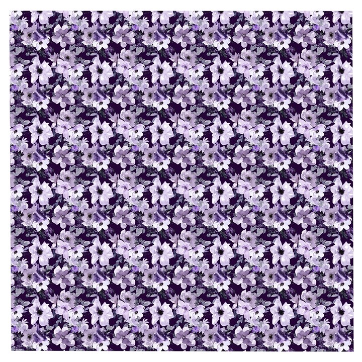 Purple Roses 1 Purple Roses Wooden Puzzle Square