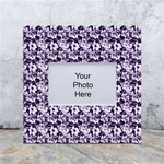 Purple Roses 1 Purple Roses White Box Photo Frame 4  x 6  Front