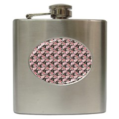 Pink Roses 02 Pink Roses 01 Hip Flask (6 oz)