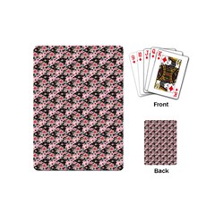 Pink Roses 02 Pink Roses 01 Playing Cards Single Design (Mini)