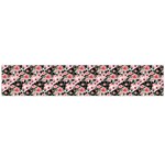 Pink Roses 02 Pink Roses 01 Large Premium Plush Fleece Scarf  Front