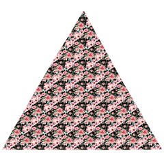 Pink Roses 02 Pink Roses 01 Wooden Puzzle Triangle