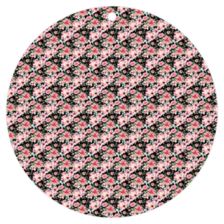 Pink Roses 02 Pink Roses 01 UV Print Acrylic Ornament Round