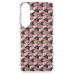 Pink Roses 02 Pink Roses 01 Samsung Galaxy S24 Ultra 6.9 Inch TPU UV Case Front