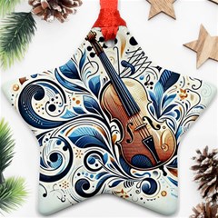 Cello Ornament (star) by RiverRootz